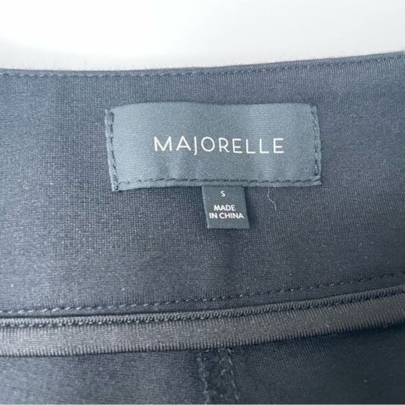 MAJORELLE Burnett High Rise Pant In Black Size S - Picture 4 of 11